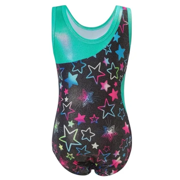 NWOT size 130 (children's 6-7 or medium) girls' leotard - Picture 7 of 9